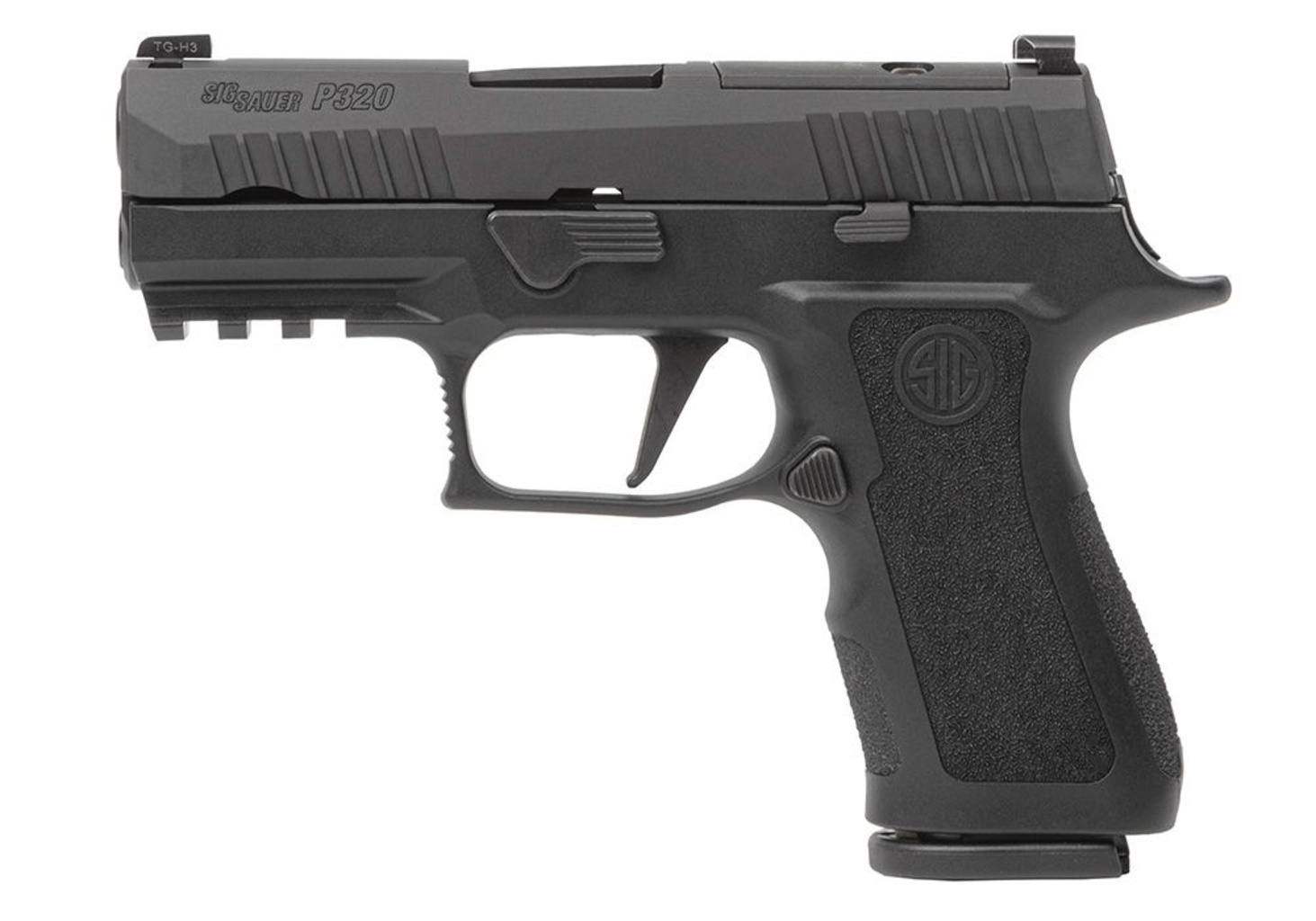 PISTOL 9MM PARA SIG P320 X COMPACT X SERIES NITRON BLACK 3.6 INCH